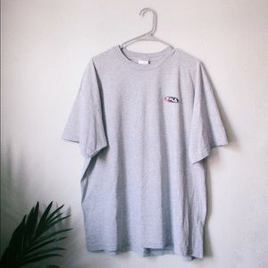 Vintage FILA heather grey tee